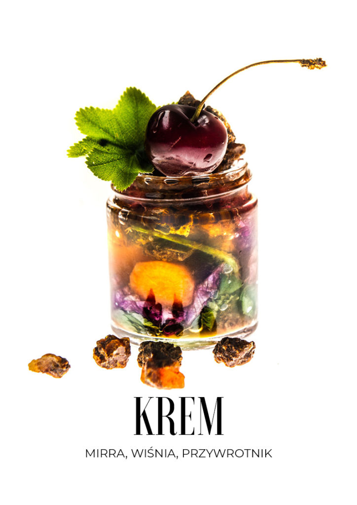 Krem mirra wiśnia przywrotnik - Trawiaste