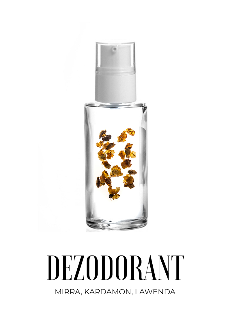 Naturalny dezodorant z mirrą i kardamonem